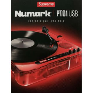 シュプリーム(Supreme)のSupreme Numark PT01 Portable Turntable(ターンテーブル)