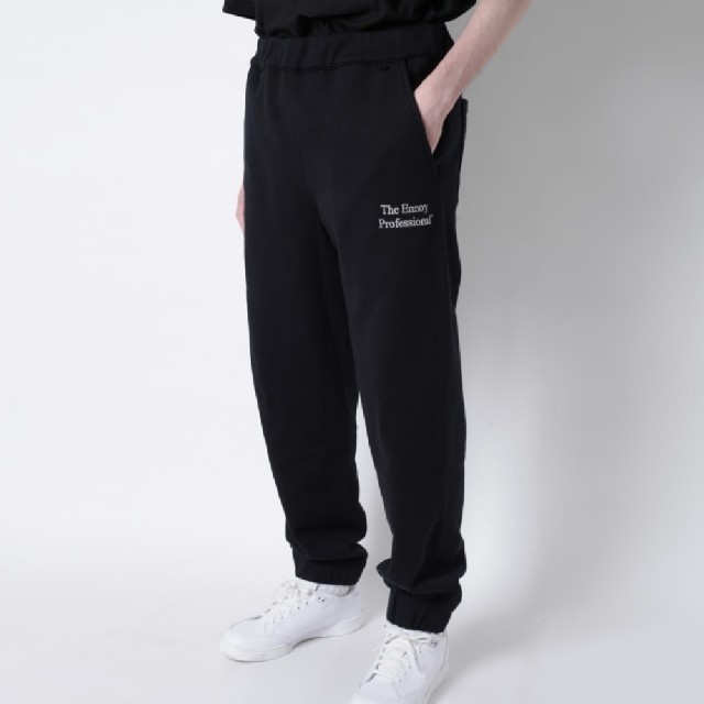 ennoy TEP PANTS BLACK エンノイ 新作スウェットパンツ XL