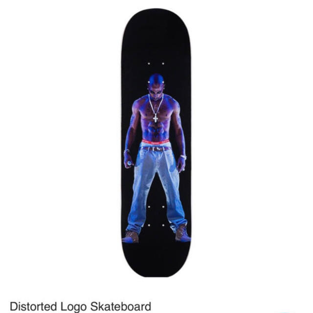 supreme Tupac Hologram Skateboard