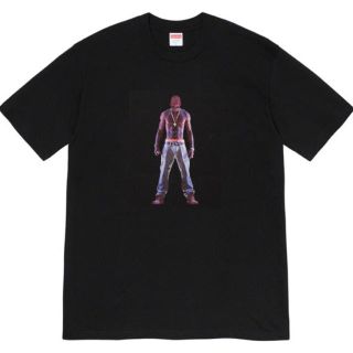 シュプリーム(Supreme)の黒 L 2pac Hologram Tee(Tシャツ/カットソー(半袖/袖なし))