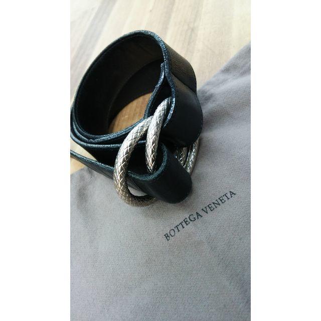 BOTTEGA VENETA ボッテガヴェネタ リングベルト 黒 BOTTEGA VENETA ボッテガヴェネタ リングベルト 黒