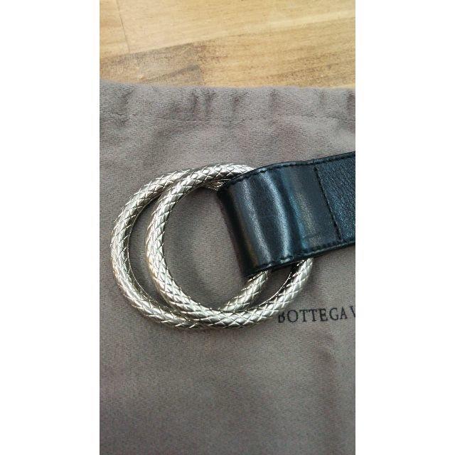 BOTTEGA VENETA ボッテガヴェネタ リングベルト 黒 BOTTEGA VENETA ボッテガヴェネタ リングベルト 黒