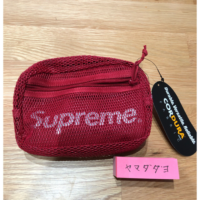 Supreme   shoulder bag   赤　レッド