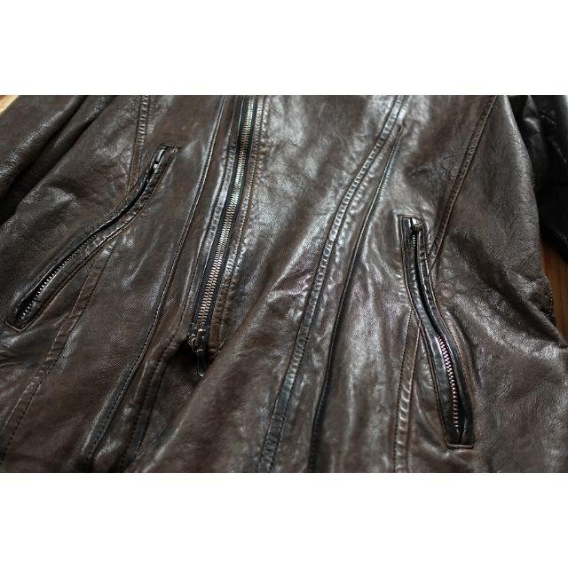 JULIUS - 09FW JULIUS マルチシームダブルレザーライダース ユリウスの