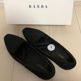 ランダ(RANDA)のRANDA フラットシューズ 新品(バレエシューズ)