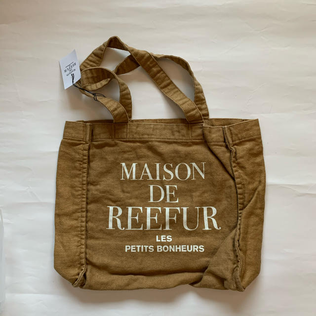 Maison de Reefur(メゾンドリーファー)の新品タグ付き　メゾンドリーファー　リネン トートバッグ M レディースのバッグ(トートバッグ)の商品写真