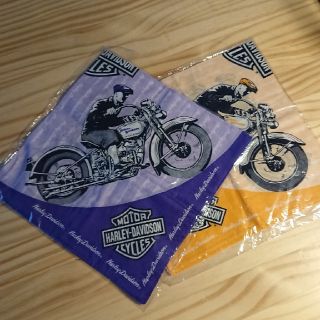 ハーレーダビッドソン(Harley Davidson)の【未使用】Harley-Davidsonハーレーダビッドソン バンダナ♪(その他)