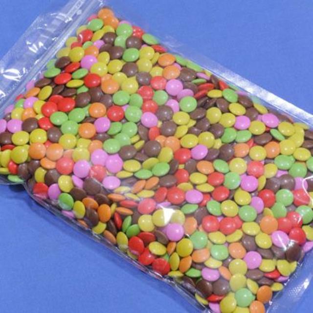 【送料込】マーブルチョコレート(１ｋｇ×３ｐ)糖衣掛けカラフルチョコレート♪