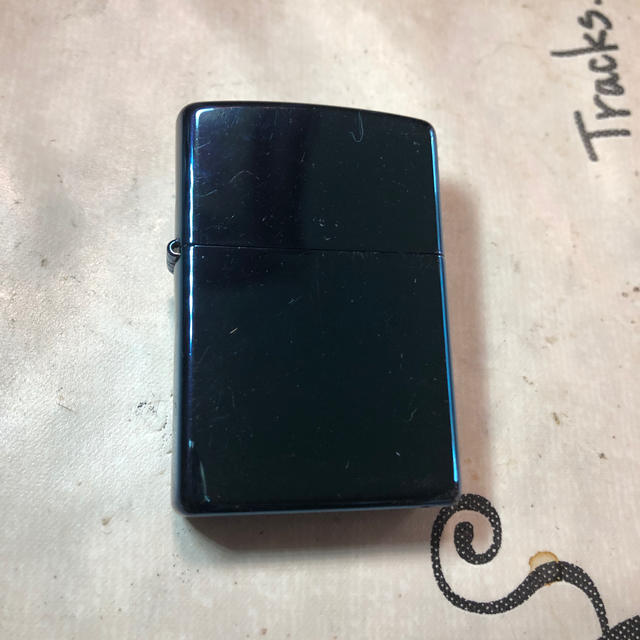 ZIPPO(ジッポー)のzippo ブルーメタリック メンズのファッション小物(タバコグッズ)の商品写真