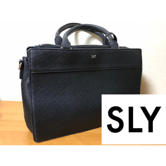 SLY(スライ)のSLY ハンドバッグ　黒 レディースのバッグ(ハンドバッグ)の商品写真