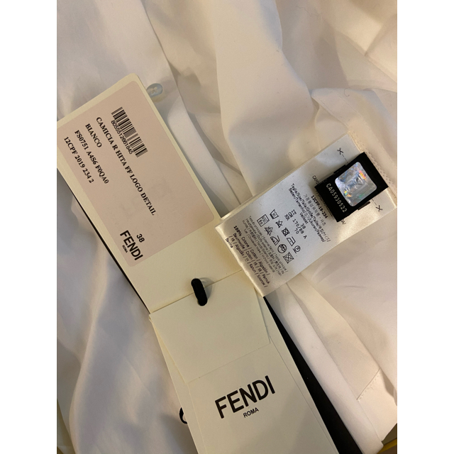 正規品　fendi フェンディ　zucca ズッカ柄　シャツ　38