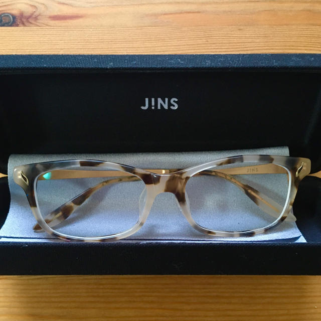 JINS(ジンズ)のJINS フレーム　ウェリントン レディースのファッション小物(サングラス/メガネ)の商品写真