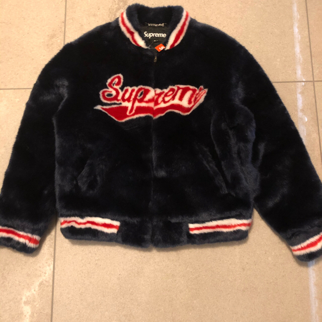 Supreme(シュプリーム)のsupreme Faux Varsity Jacket Mサイズ メンズのジャケット/アウター(その他)の商品写真