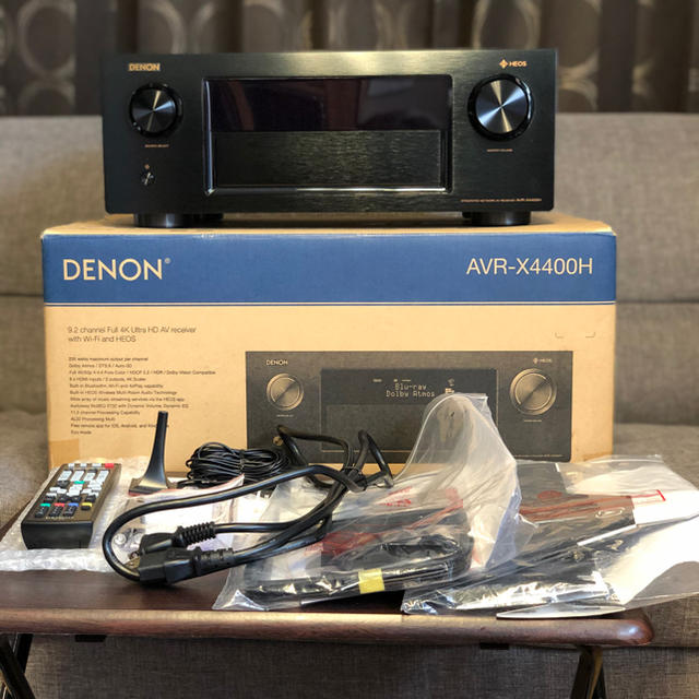 DENON(デノン)のDENON AVR-X4400H AVアンプ スマホ/家電/カメラのオーディオ機器(アンプ)の商品写真