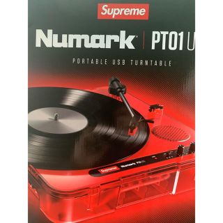 シュプリーム(Supreme)のSupreme  Numark PT01 Turntable(ターンテーブル)