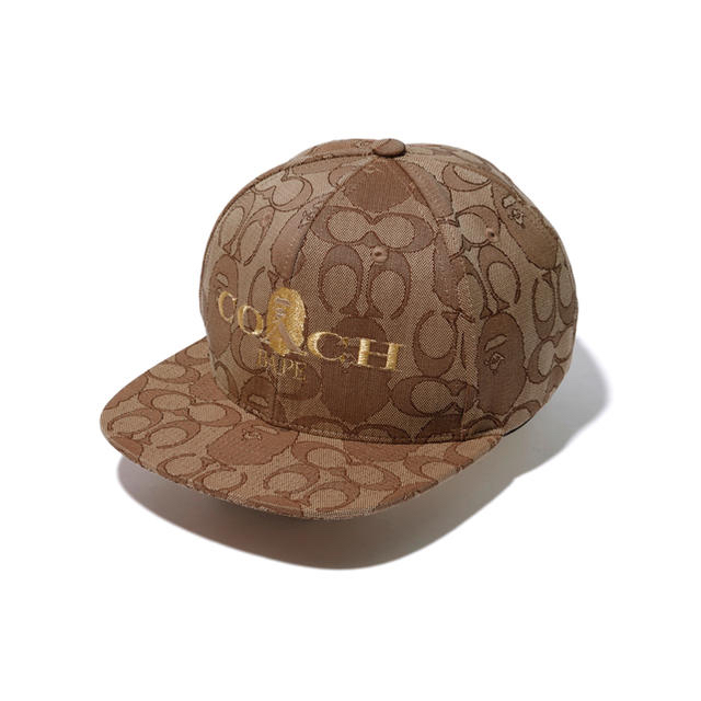 COACH(コーチ)のBAPE × COACH JACQUARD BASEBALL CAP キャップ メンズの帽子(キャップ)の商品写真