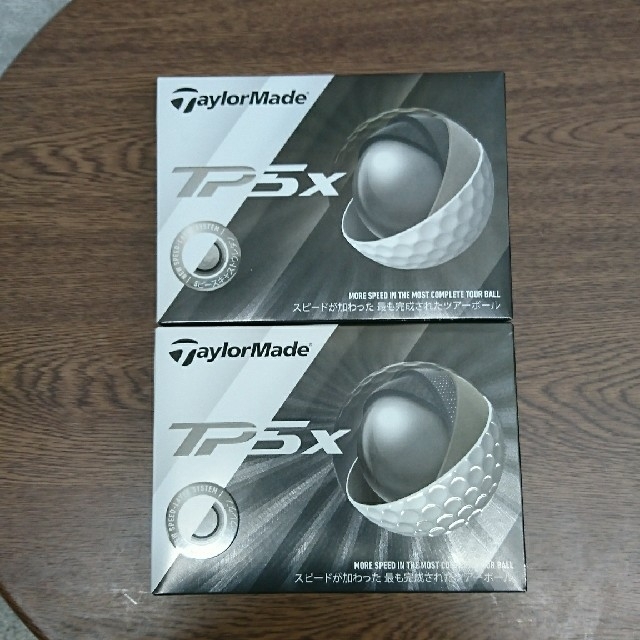 ゴルフボール【新品】【日本モデル】テーラーメイド TP5X  2ダース