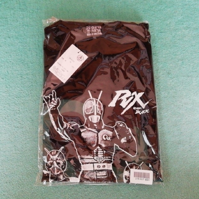 BANDAI(バンダイ)のTシャツ　ノルソルマニア　仮面ライダーBLACK RX　XL　ブラック メンズのトップス(Tシャツ/カットソー(半袖/袖なし))の商品写真