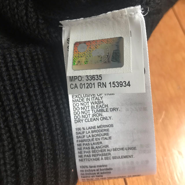 CANADA GOOSE(カナダグース)のCANADA GOOSE PATARSON CREW KNIT BLACK メンズのトップス(ニット/セーター)の商品写真