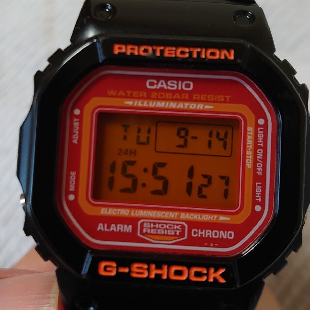 G-SHOCK(ジーショック)のG-SHOCK DW-5600CS-1JF スピードモデル メンズの時計(腕時計(デジタル))の商品写真