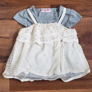 ベビーギャップ(babyGAP)の【size80】Tシャツ&レースキャミソール❤❤(Ｔシャツ)