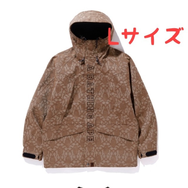 かわいい! A BATHING スノボジャケット Lサイズ COACH bape - APE