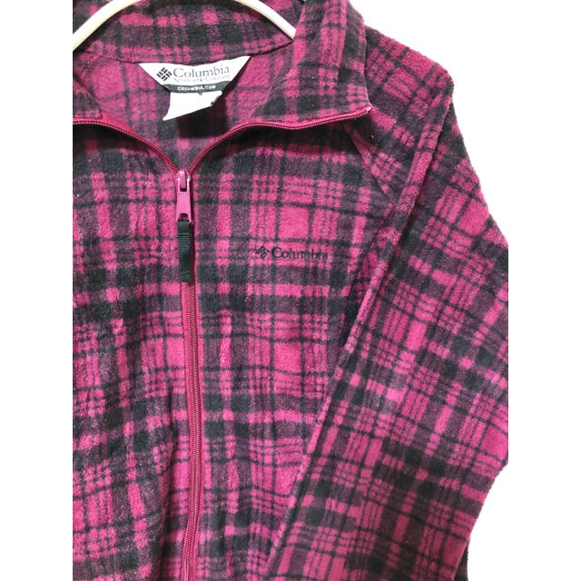Columbia(コロンビア)のコロンビア　フリース　ピンク　春服 レディースのジャケット/アウター(ブルゾン)の商品写真
