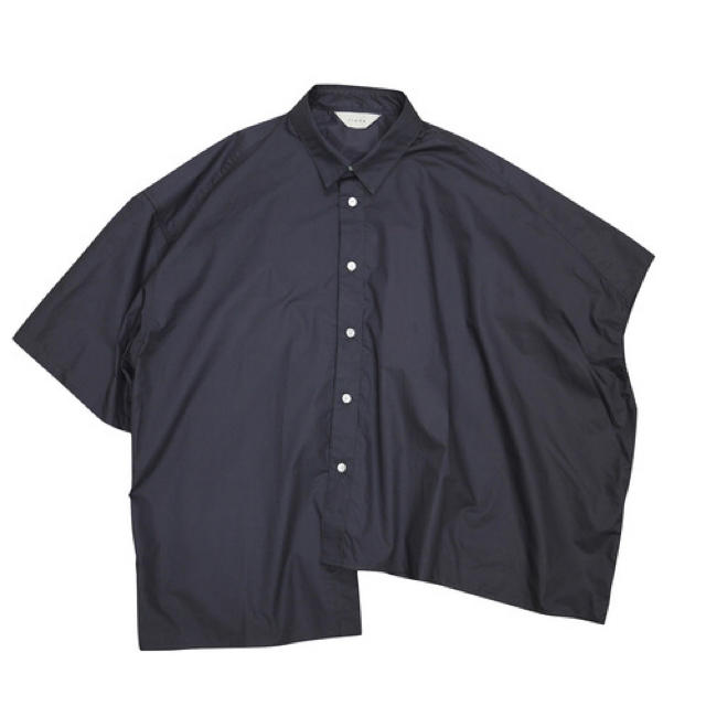 Jieda(ジエダ)のJieDa ASYMMETRY S/S SHIRT BLACK 2 メンズのトップス(シャツ)の商品写真