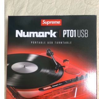 シュプリーム(Supreme)のSUPREME Numark PT01 Portable Turntable(ターンテーブル)