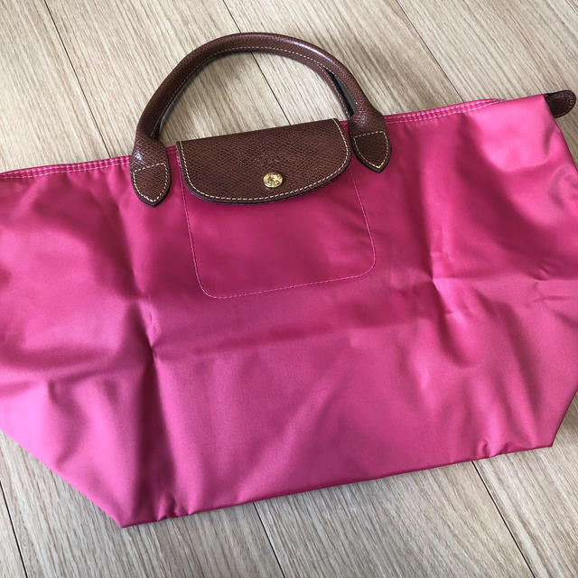 LONGCHAMP(ロンシャン)のロンシャン ルプリアージュ ハンドバッグ ピンク レディースのバッグ(ハンドバッグ)の商品写真