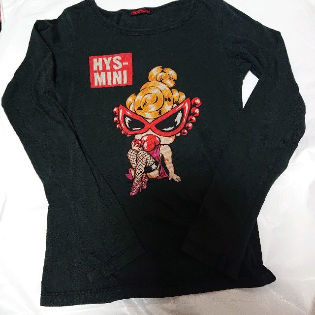 HYSTERIC MINI(ヒステリックミニ)のヒスの長T140センチ キッズ/ベビー/マタニティのキッズ服男の子用(90cm~)(Tシャツ/カットソー)の商品写真