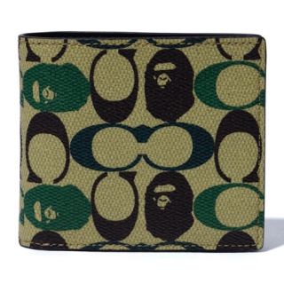 アベイシングエイプ(A BATHING APE)のBAPE X COACH COIN WALLET(折り財布)