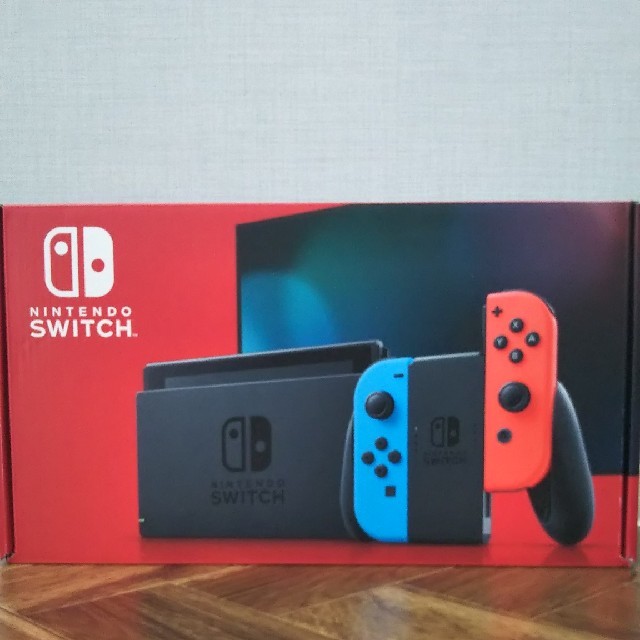 ニンテンドースイッチ ネオンブルー本体 メーカー保証付