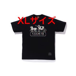 コーチ(COACH)のBAPE × COACH MILO TEE Black / ベイプ コーチ 黒(Tシャツ/カットソー(半袖/袖なし))