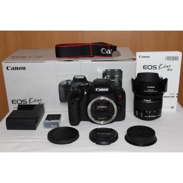 Canon - EOS Kiss X9i/極上美品ボディ/手振れ補正付最新標準レンズ