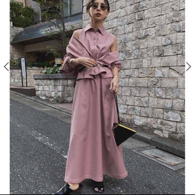 レディースGENTLEWOMAN OVERLAP DRESS