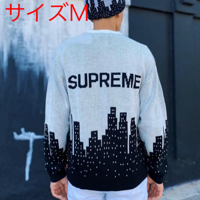 supreme newyork セーター ニット ニューヨーク M