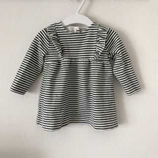 ザラキッズ(ZARA KIDS)のZARA BABY ボーダー　ワンピース(ワンピース)