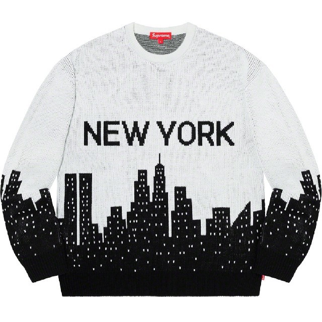 20SS☆Supreme☆New York Sweaterセーターシュプリーム