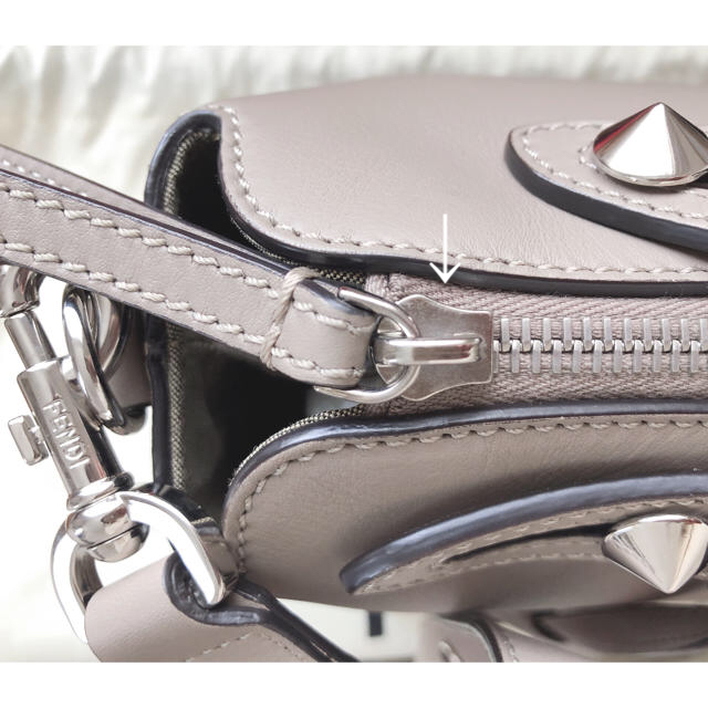 FENDI - 美品 fendi バイザウェイ フェンディ グレージュ 国内正規品 FENDI - 美品 fendi バイザウェイ フェンディ グレージュ 国内正規品