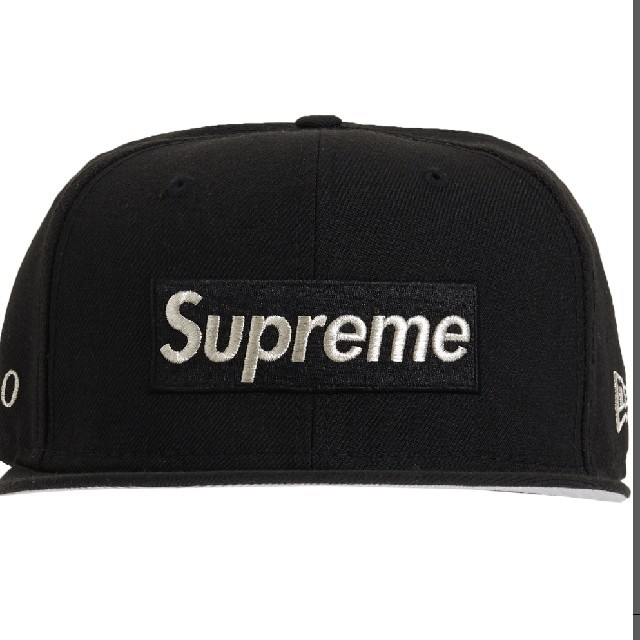 Supreme New Era Box logo 7 1/2 Black帽子
