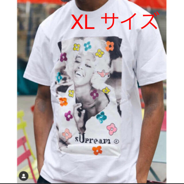 Tシャツ/カットソー(半袖/袖なし)XL シュプリーム ナオミ supreme naomi Tシャツ