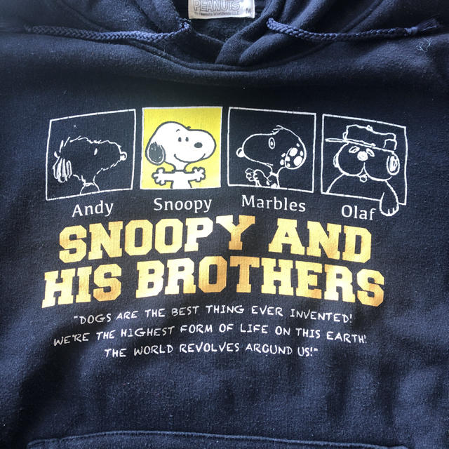 PEANUTS(ピーナッツ)のSNOOPYパーカー レディースのトップス(パーカー)の商品写真