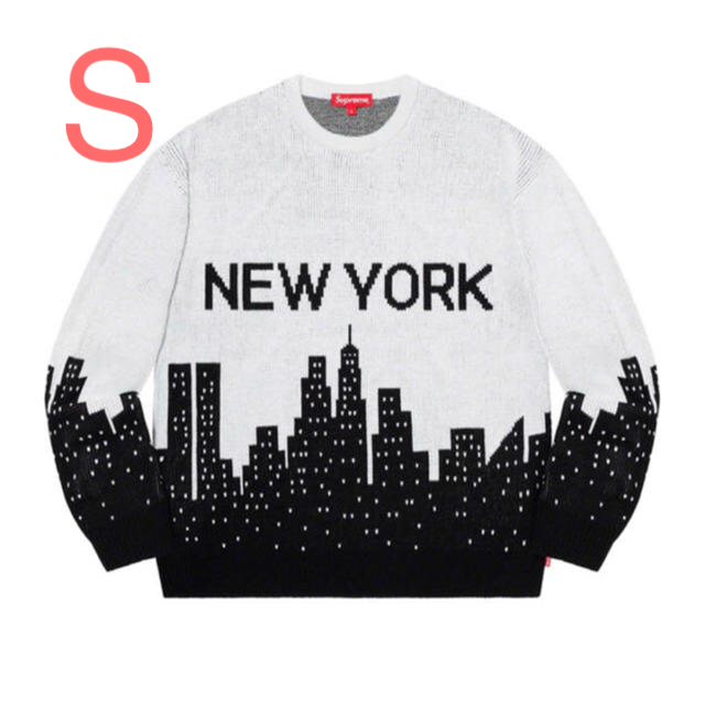 【S】 new york sweater SUPREME