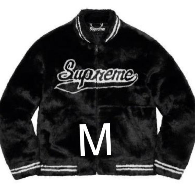 Supreme Faux Fur Varsity Jacket ファージャケット