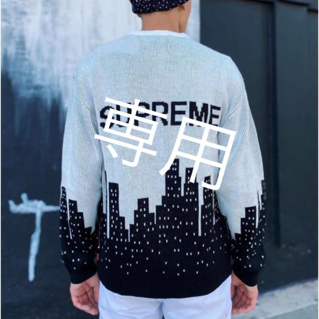 メンズSupreme  20ss New York Sweater M