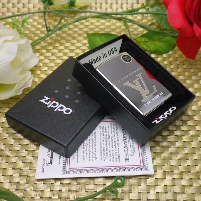 ZIPPO(ジッポー)のジッポ ルイヴィトン Zippo 銀新品 レディースのファッション小物(その他)の商品写真