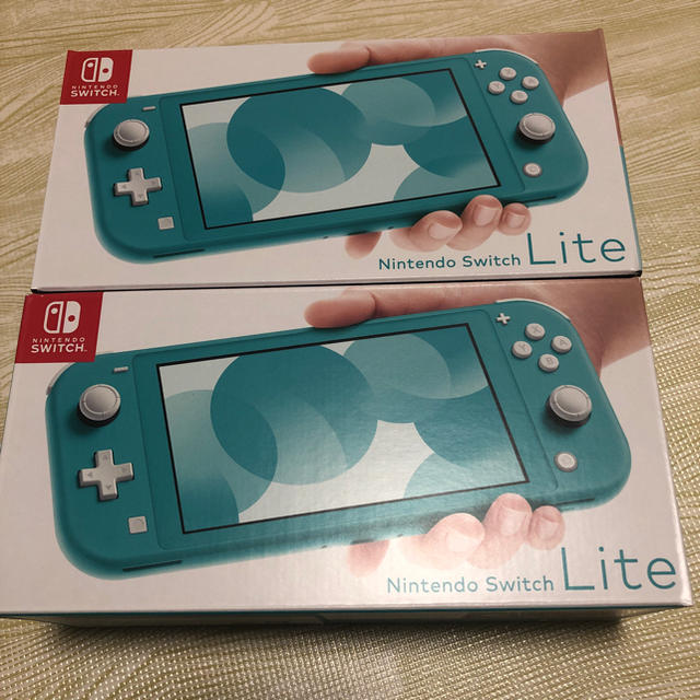 「Nintendo Switch  Lite ターコイズ」 新品2台セット