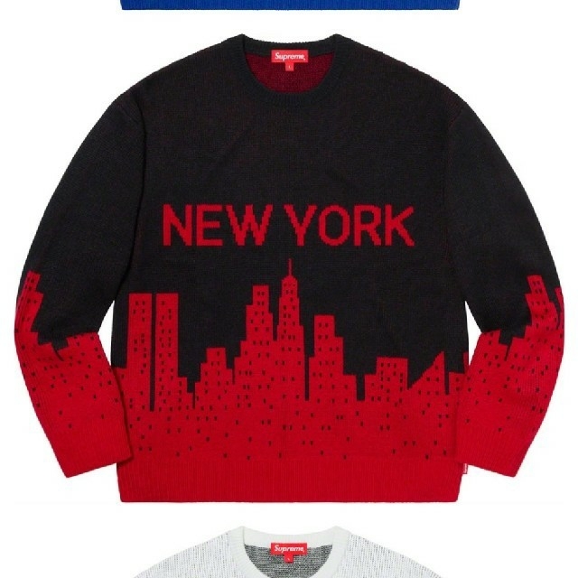 supreme 20ss new york sweater - ニット/セーター