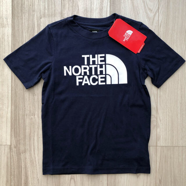 THE NORTH FACE - 【海外限定】新作 TNF ノースフェイス キッズ Tシャツ ネイビー 120の通販 by The